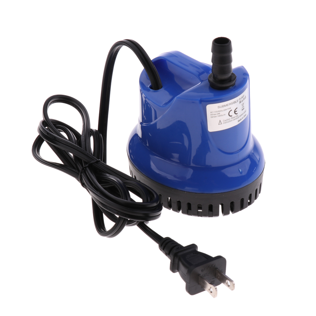 360 Degrees Submersible Water Pump for Fish Tank 103 x 82 x 93mm US plug Fish Tank Filter Oxygen Fountain Water Pump