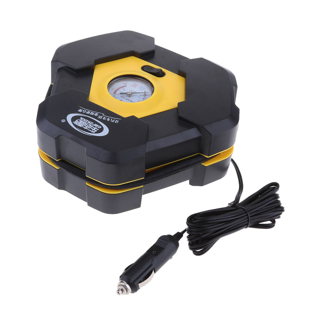Portable Air Compressor Pump, Auto Digital Tire Inflator, 12V 150 PSI Tire Pump for Car, Truck, Bicycle, and Other Inflatables