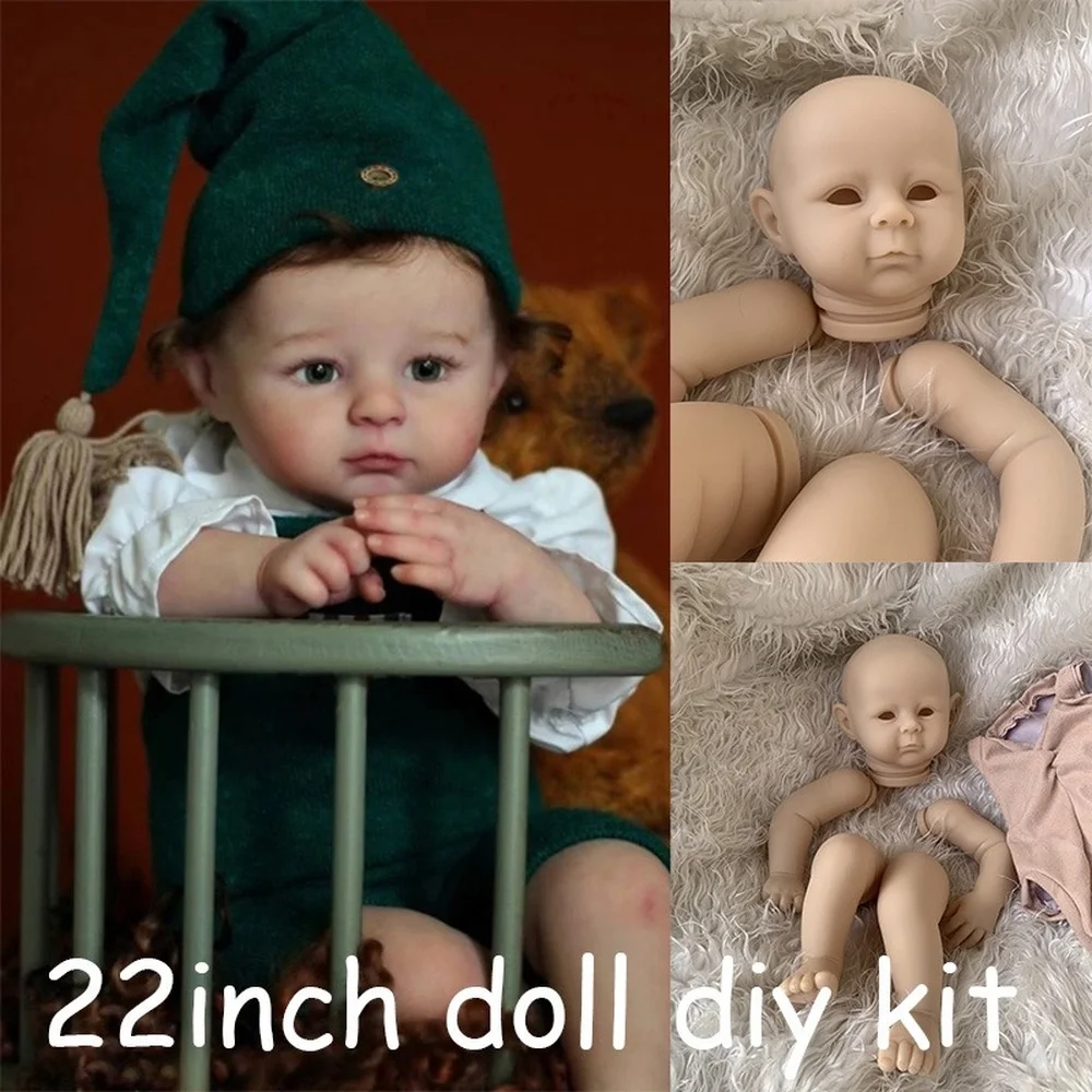 22 "Archie Stoffkörper DIY Making Reborn Doll Kit Weiches Silikon für Anfänger 