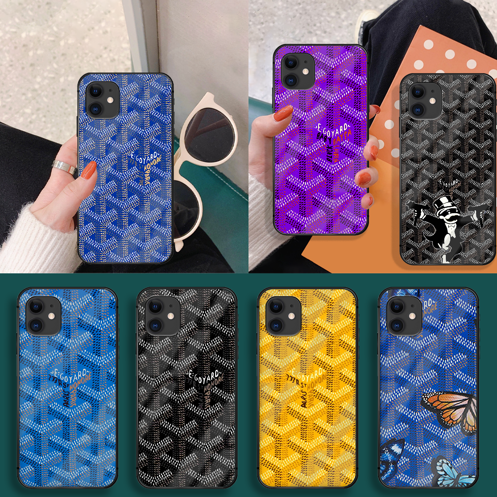 Goyard comme des garcons iphone clearance case