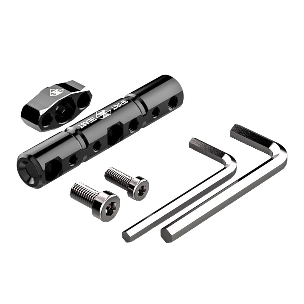 Motorcycle Handlebar Multi Functional Extension Rod With Mounting Parts
