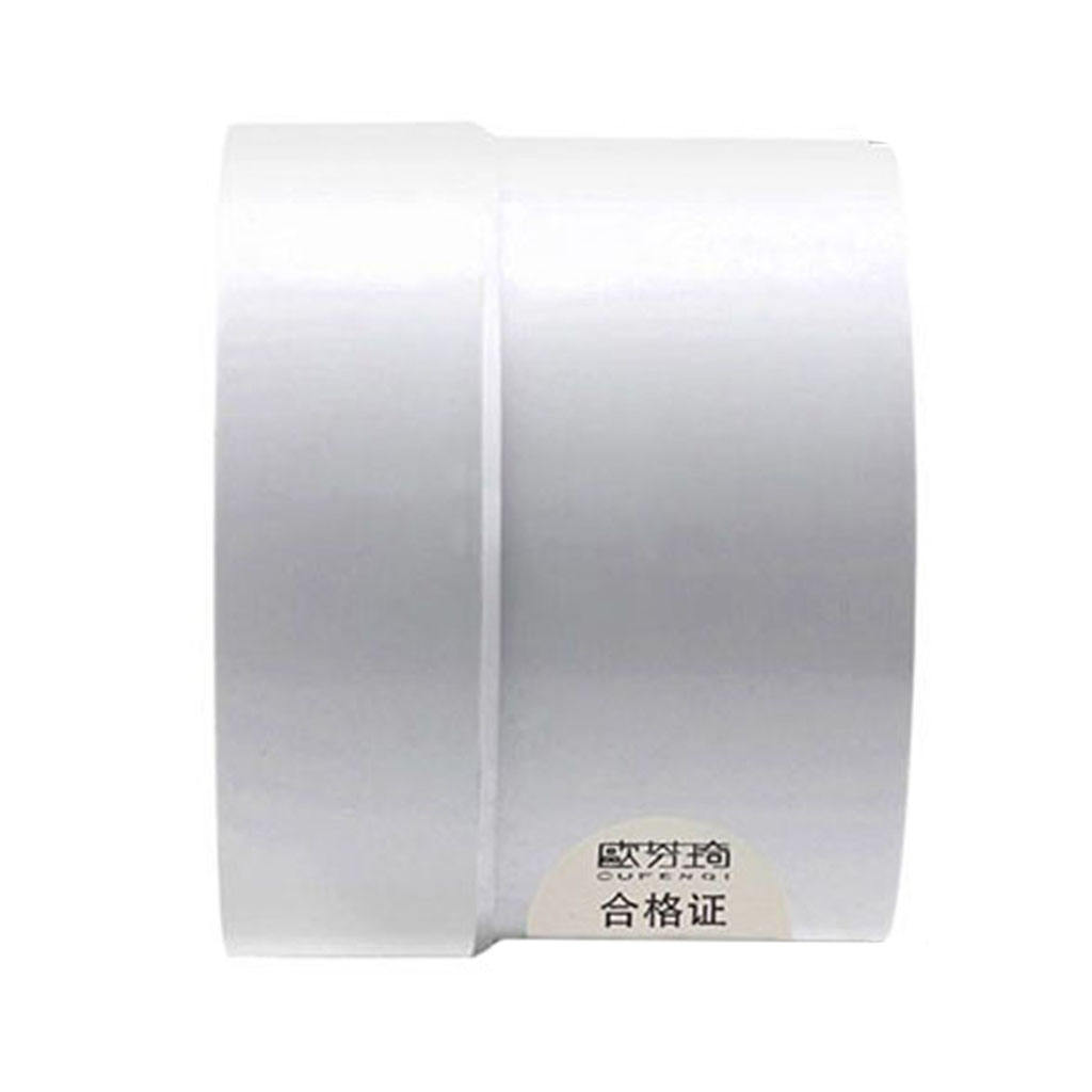Quiet 4 inch Inline for Duct Booster Fan 100 CFM Air Intake Blower Ventilation Exhaust Vent, 14W, White