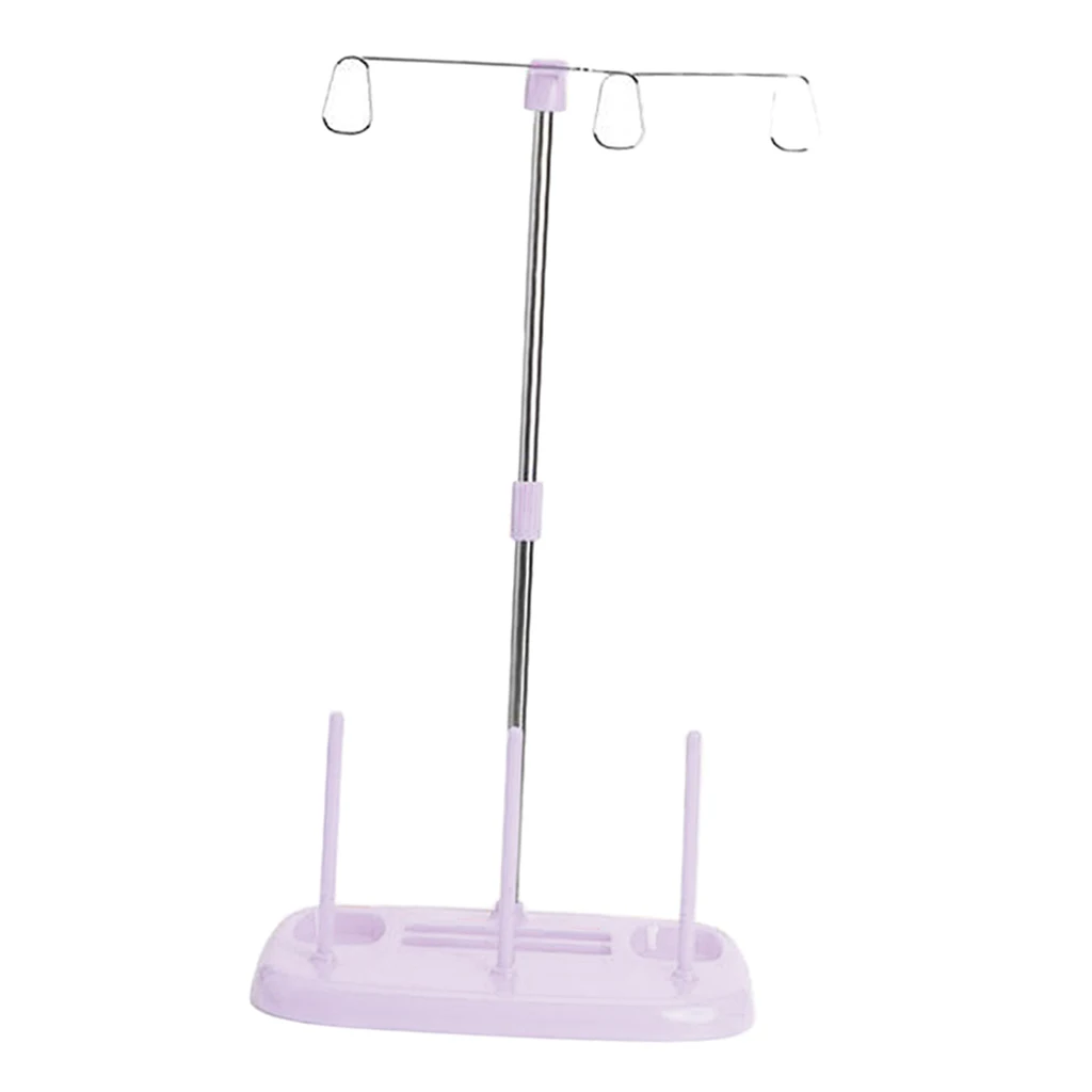 Thread Stand 3 Spools Holder Rack for Embroidery,Sewing,Quilting, Serger Machine