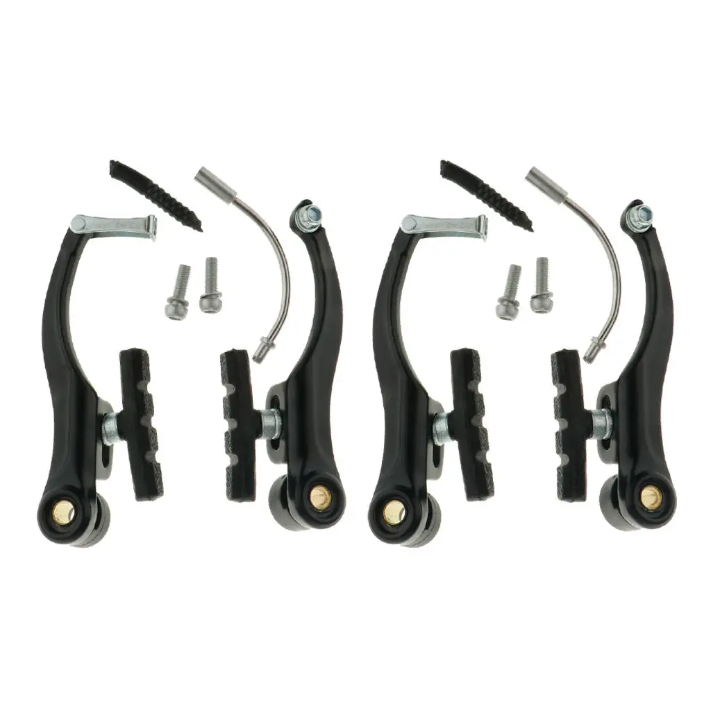 2pc Bikes V Brakes Bike Parts Front And Back with Platelets And