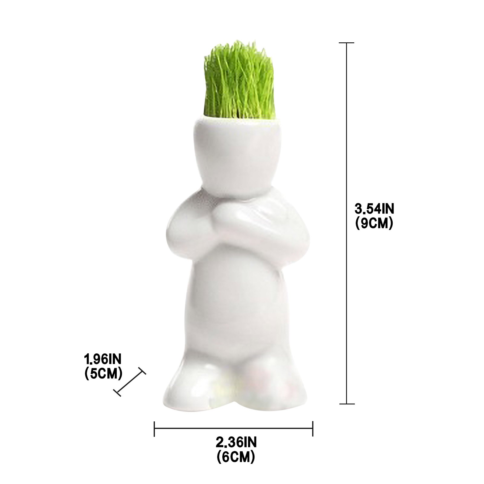 Personnage, Poupée - Bois, Céramique, Soie - May doll