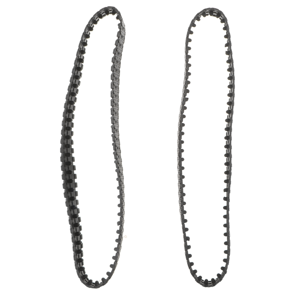 2PCS 66cm Circumference Rubber Crawler Tank Track for DIY RC Car Drive Parts