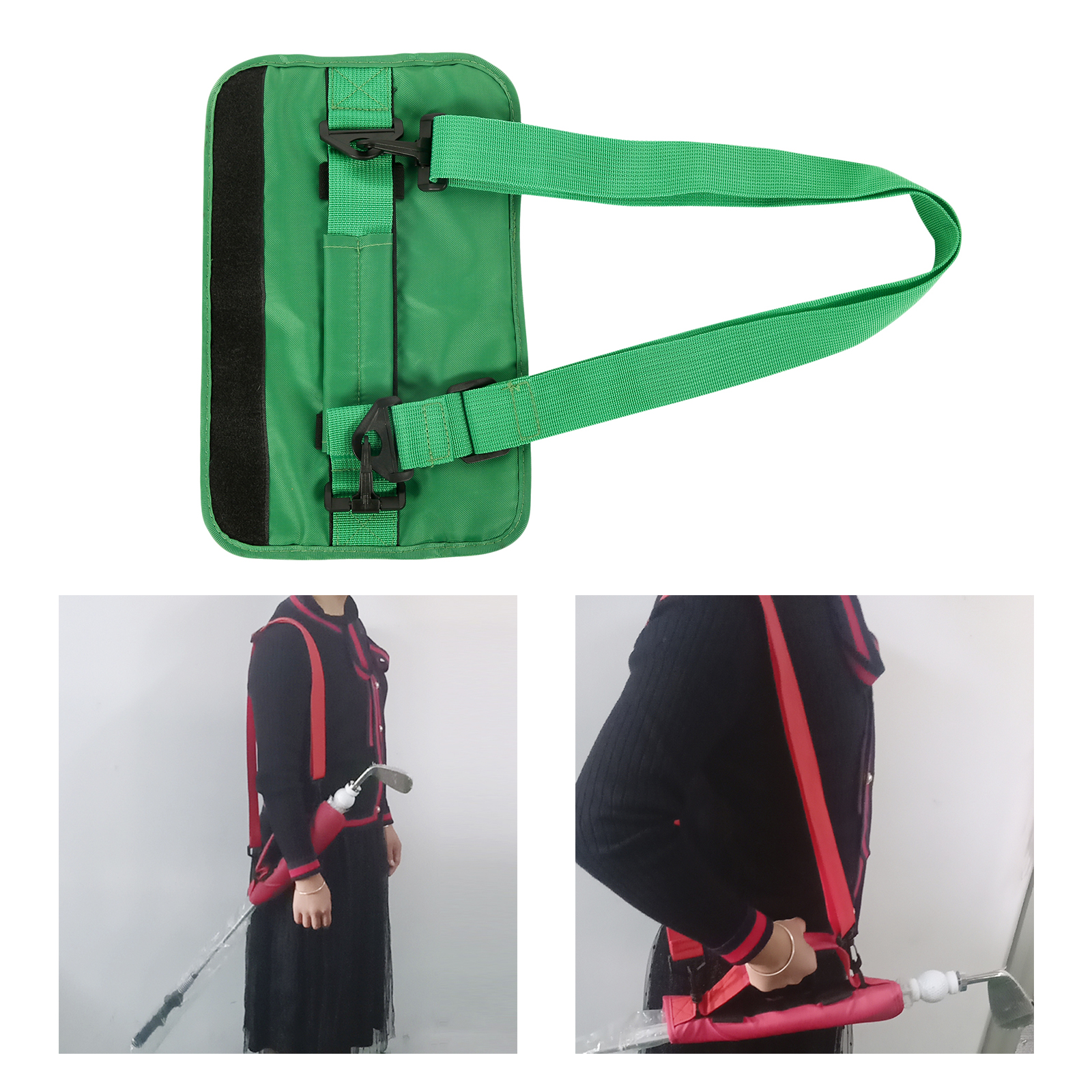 Lightweight Mini Golf Club Bag Driving Range Carrier Course Training Case for Men Women Kids Universal Adjustable Straps