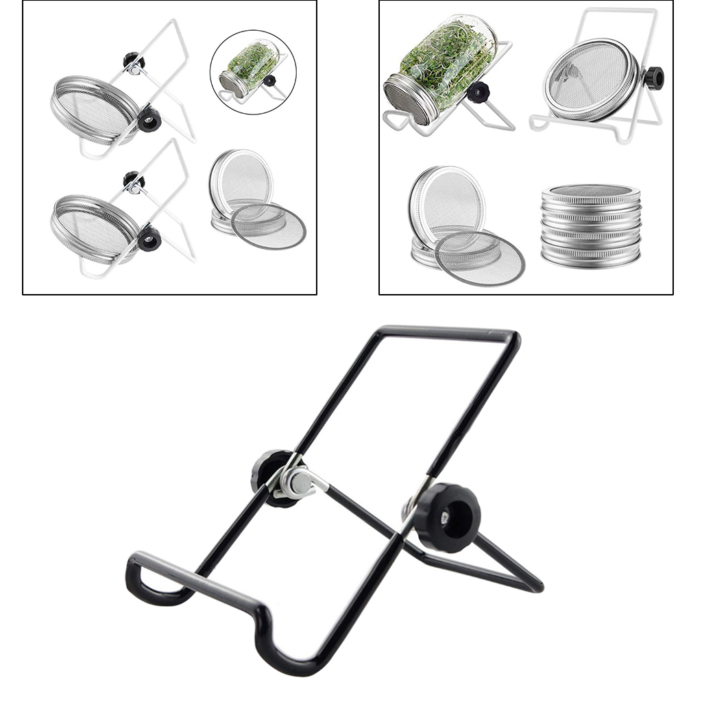 Angle Adjsutable Germination Bracket Anti-slip Stainless Steel  Sprouting Stand