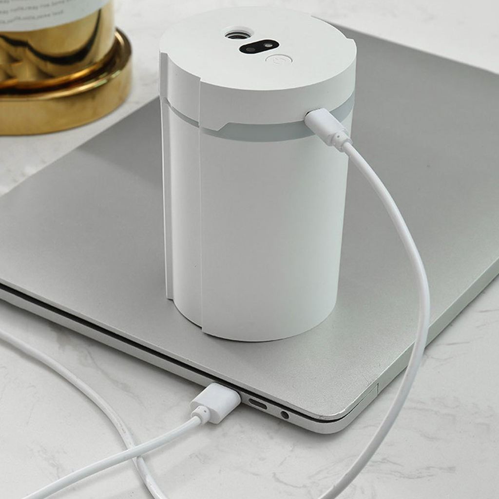 280ml Portable Car Air Humidifier Induction Alcohol Sprayer Bottle Non-Contact Infrared Sensor Mini Sanitizer Dispenser