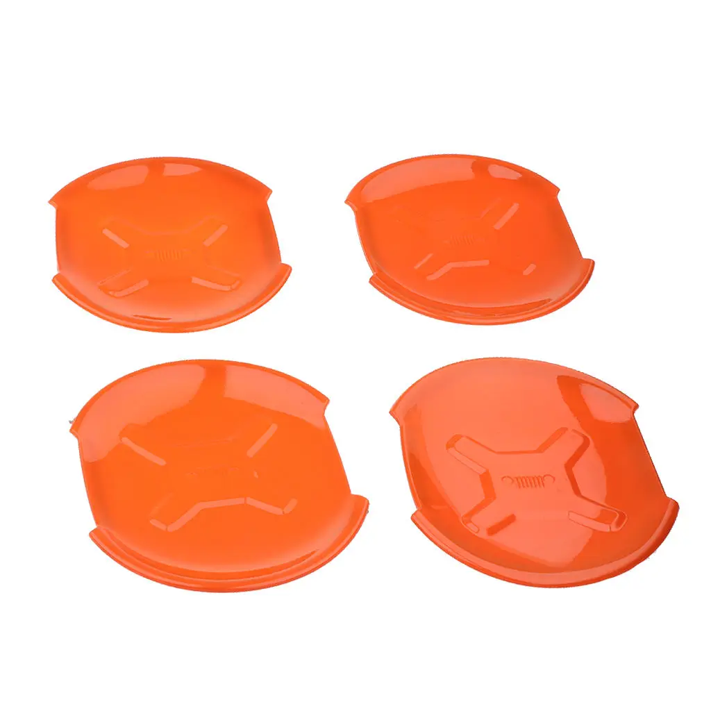 4 Set Car Exterior Side ABS Door Handle Bowl Cover Sticker for  