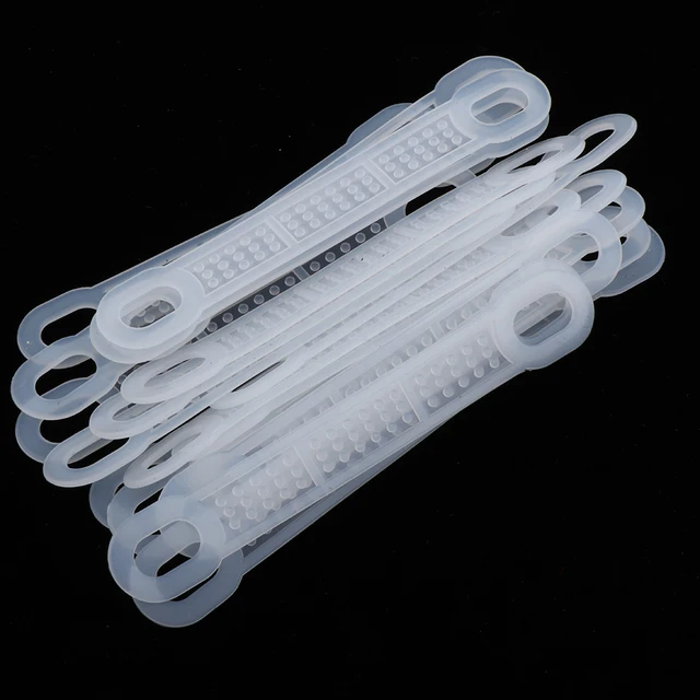 50 Pcs non slip clothes hanger grippers Hangers Grips Silicone