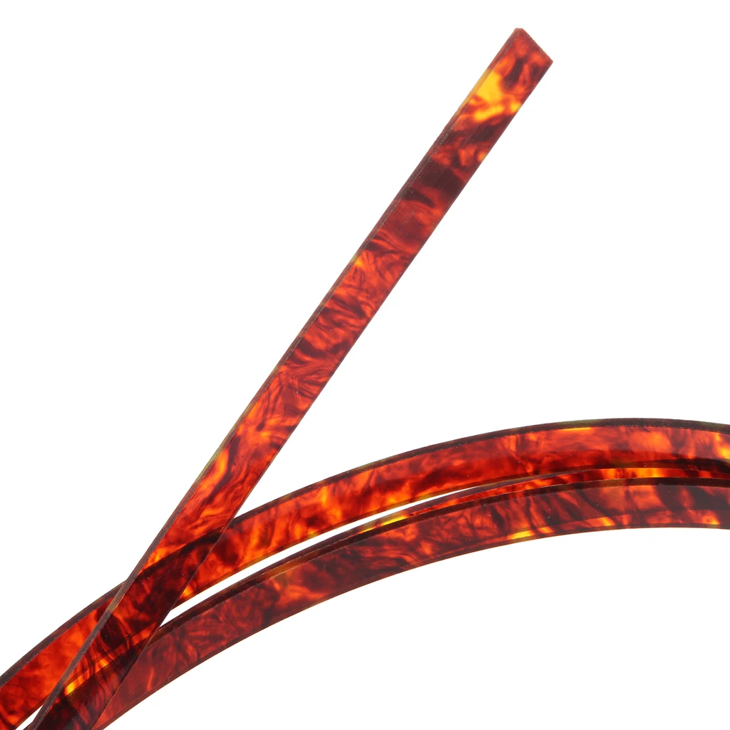 Wine Red Celluloid Guitar Binding Purfling Strip for Luthiers 1650 x 6 x 1.5mm Tortoise Shell