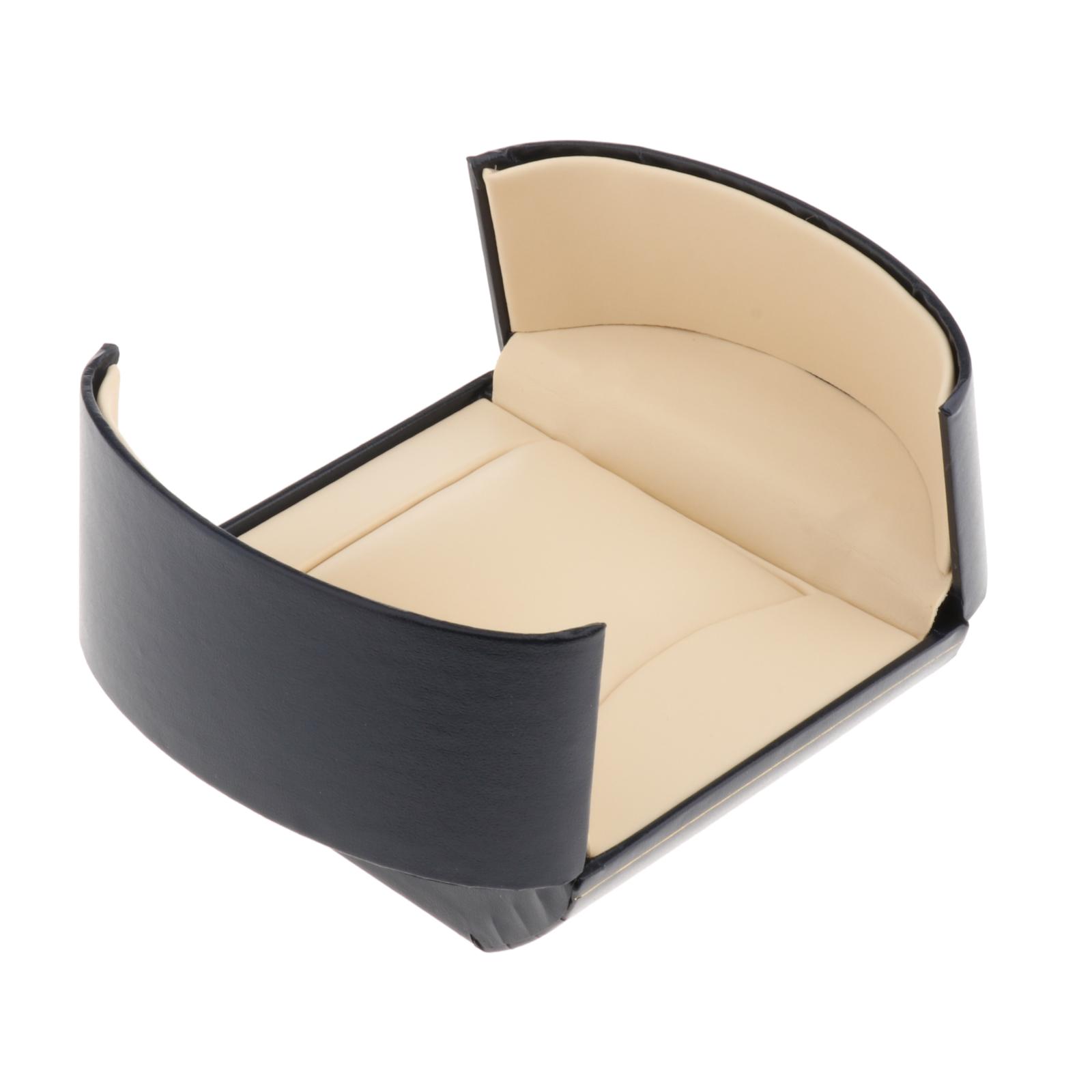 Men Single Smart Watch Storage Case Box Soft Interior Cushioned Organizer