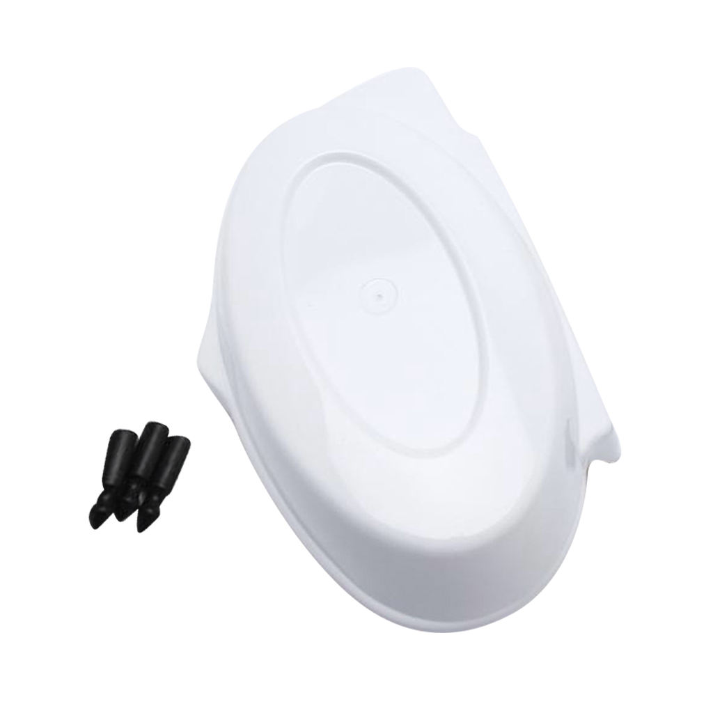 ABS Battery side Fairing Cover White for Honda Monkey bike Z50 Z50R Z50J