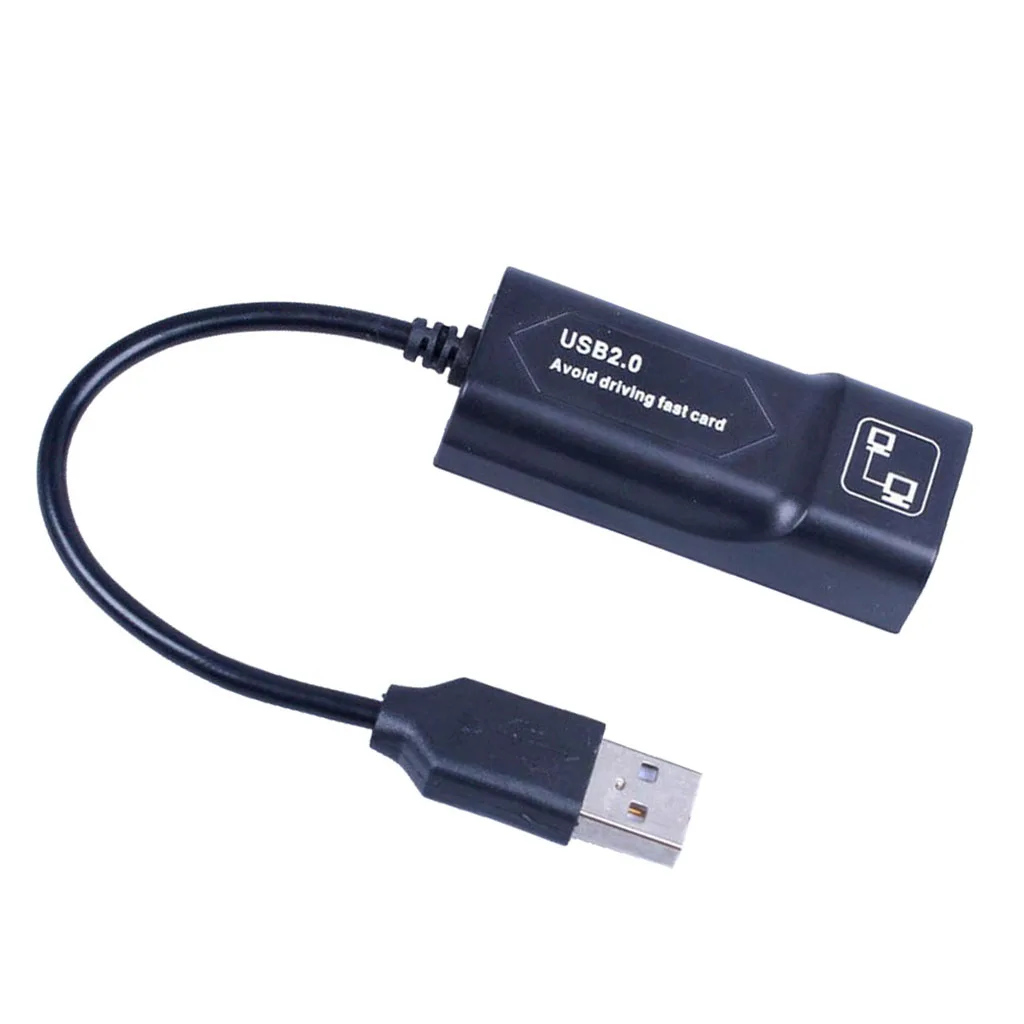 USB 2.0 to RJ45 Lan Network Card 1000Mbps Gigabit Ethernet Adapter Hub Cable