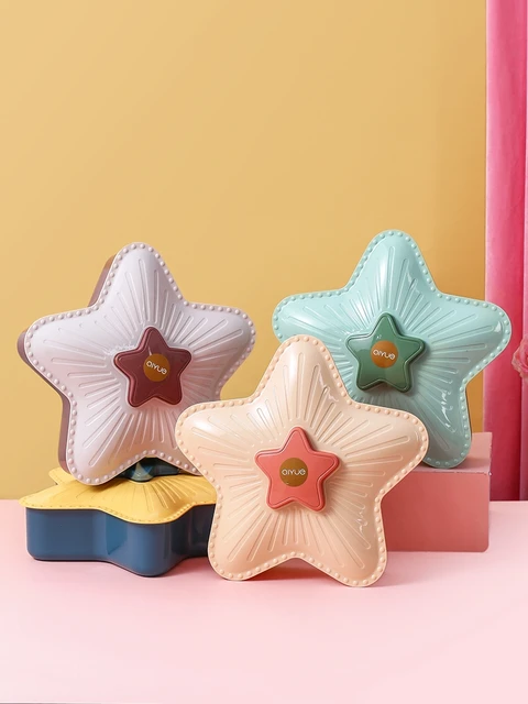 Tier Colorful Flower Shape Candy Storage Box Fruit Nuts Tray Bowl Snacks  Organizer Box for Food Container Storage Bins - AliExpress