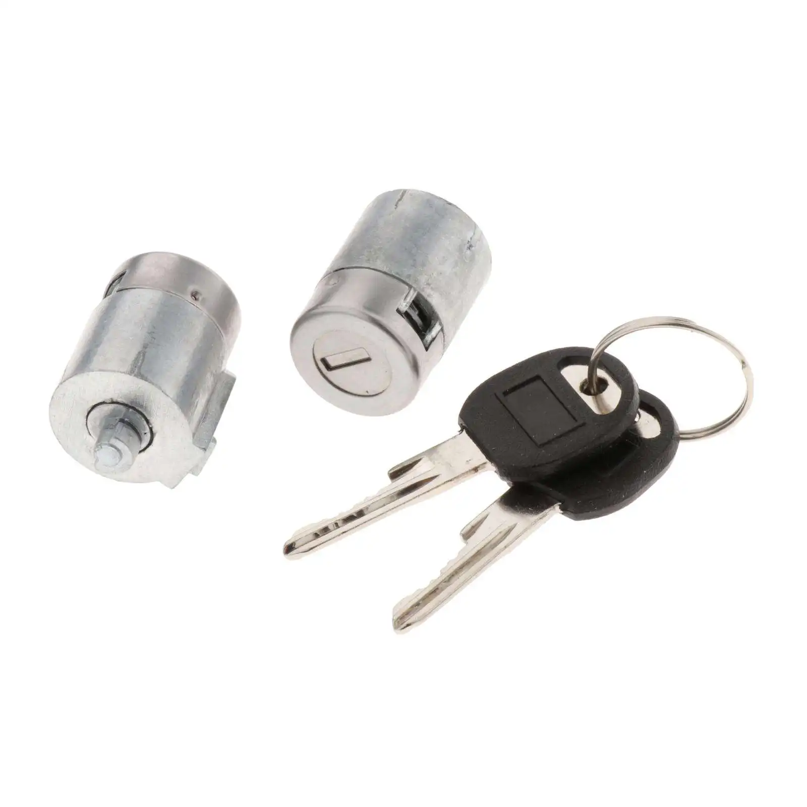 2 Pieces Door Lock Cylinder Set Acceory with Keys 057100275 Acceories for Chevy C1500 1995-99 Compact Lightweight