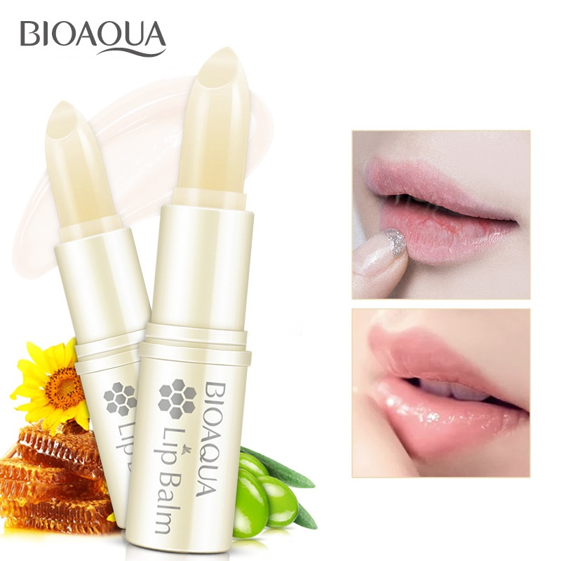 Best of BIOAQUA Natural Aloe Honey Moisturizing Lip Balm Colorless Refine Repair Lip Wrinkles For Woman Winter Lip Care Reviews & Tips