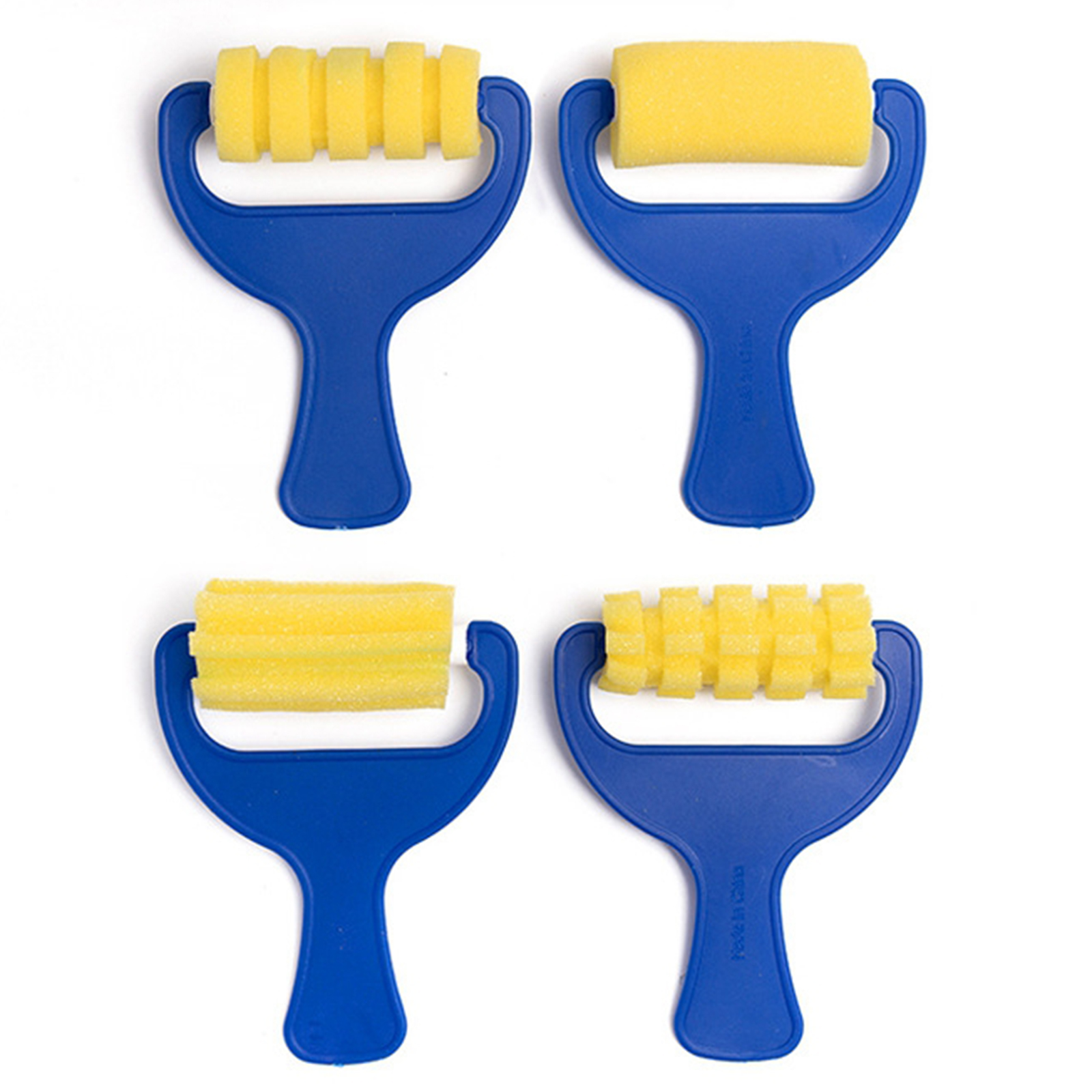 36pcs Sponge Paint Roller Brush Kids Drawing Toys Kindergarten Art Crafts Brushes Painting Tool