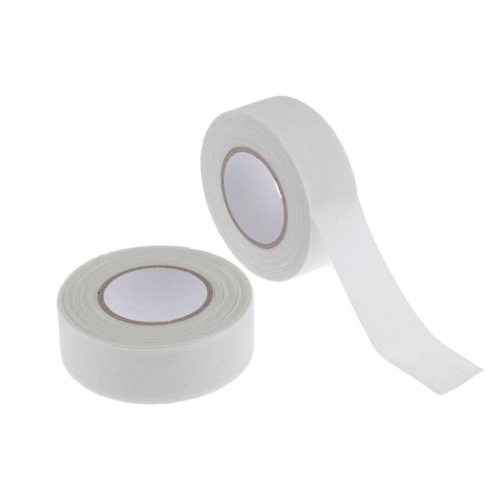 2 Rolls 2.5cmx1000cm Ice Hockey Stick Adhesive Grip Handle Tape Wearproof Skid Resistance Grip Badminton Golf Tennis Tape