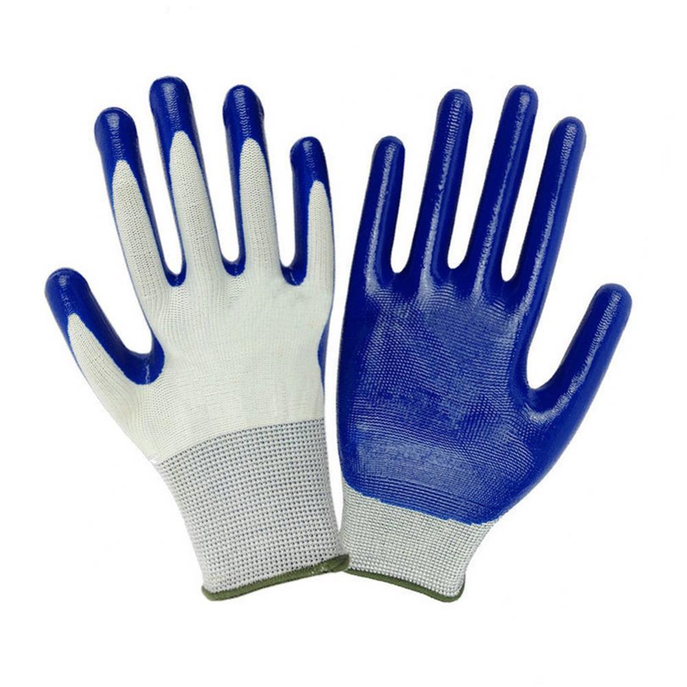 Title 1, Construction Dipped Gloves Durable Waterproof N...