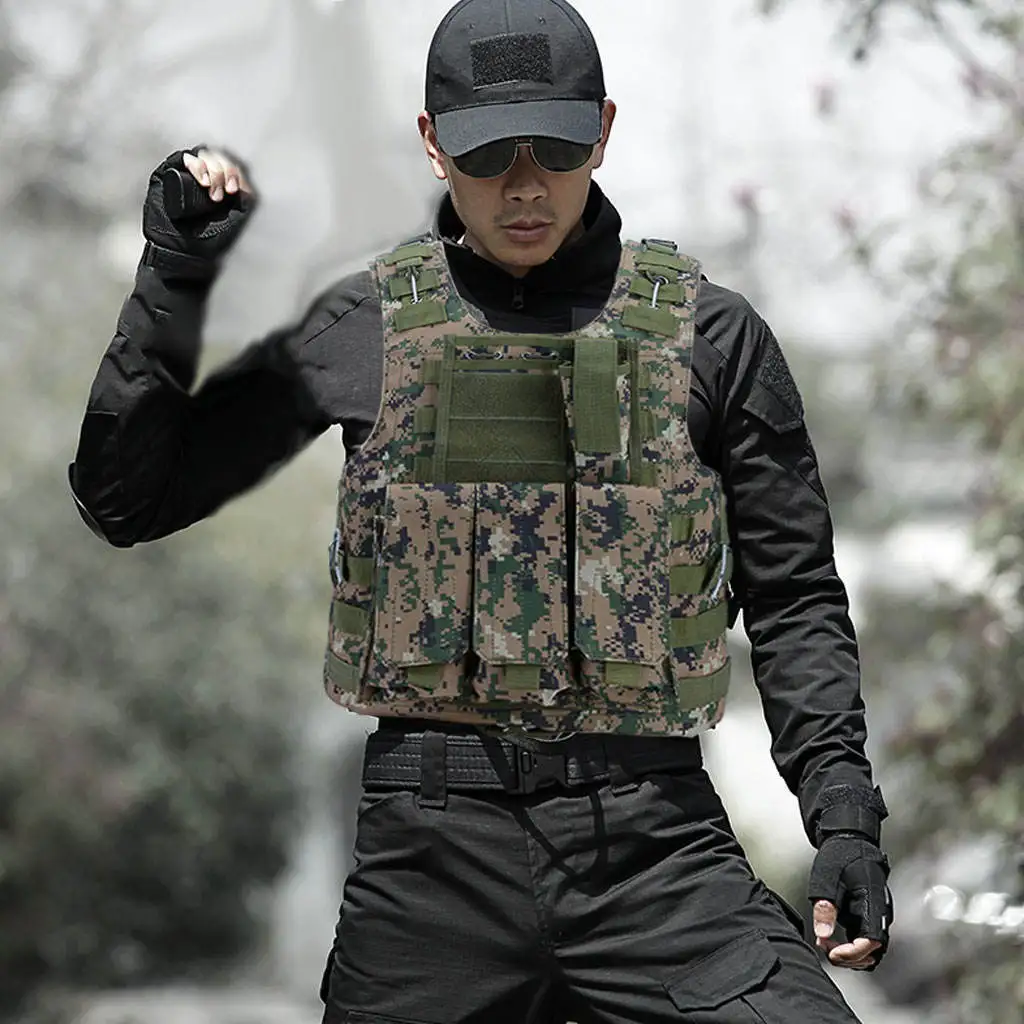 Hunting Vest Tactical JPC Molle Plate Carrier Vest Outdoor CS Game Paintball Vest Military Protective Equipment Accessories