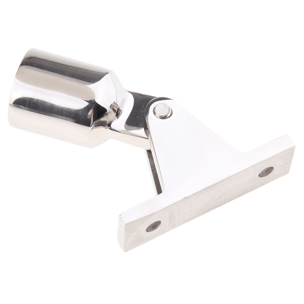 Stainless Steel Φ 20 Mm End Support Hinge Fitting Bimini Fittings, Rotatable,