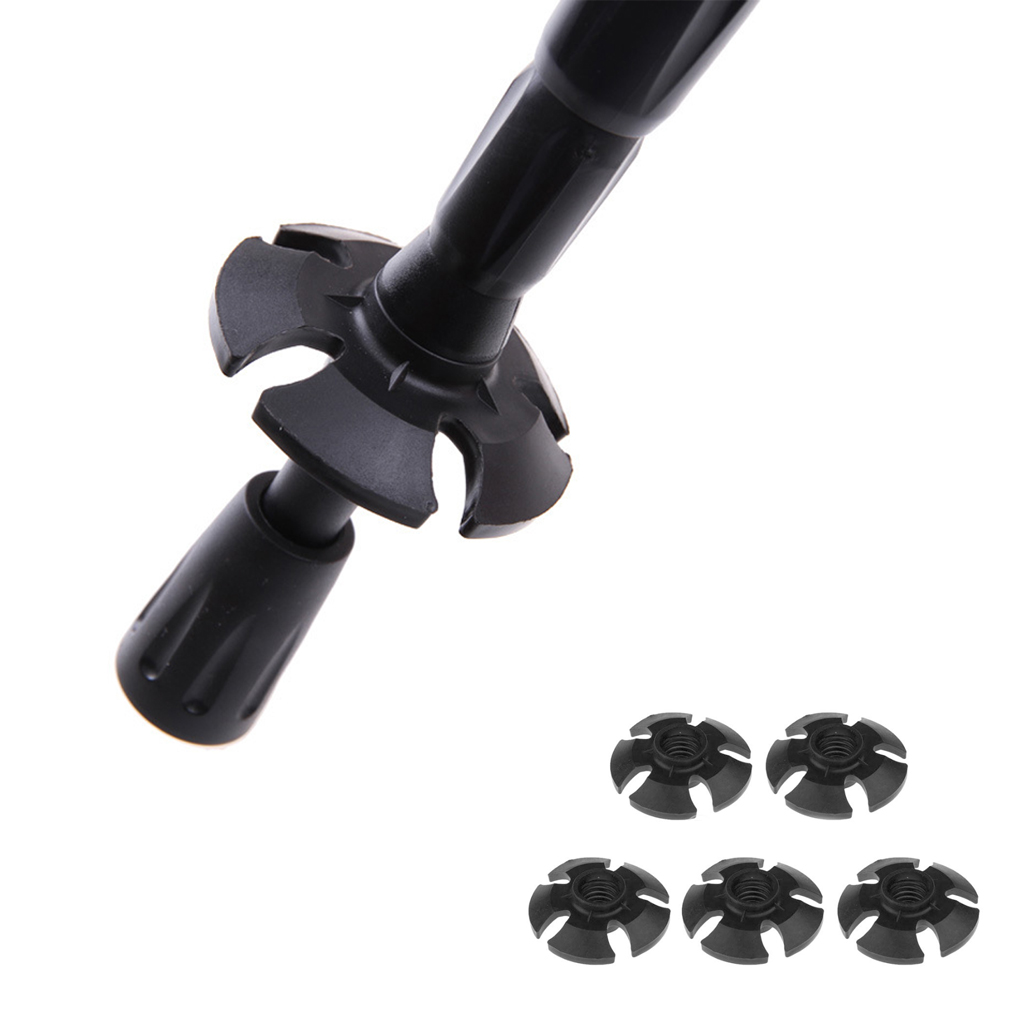 Set of 5 Snowflake Basket for Snow Shoes Walking Trekking Pole Hiking Stick