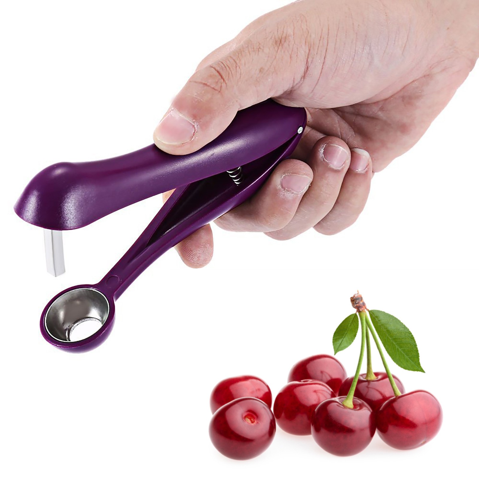 Dropship 1pc; Cherry Corer; Cherry Pitter; Fruit Corer; Vegetable Corer;  Multifunctional Fruit Core Digger; Creative Vegetable Hole Digger; Fruit  Core Remover; Kitchen Gadgets to Sell Online at a Lower Price