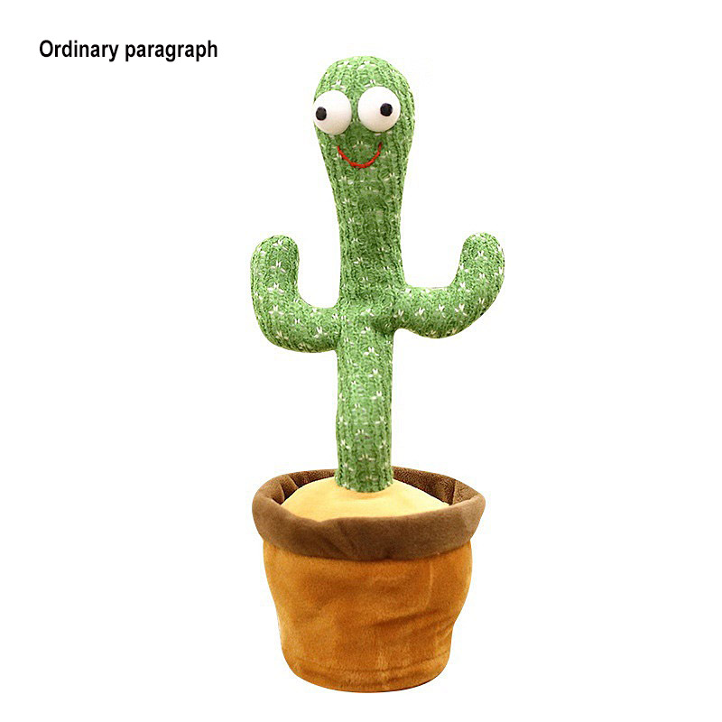 moving talking cactus toy