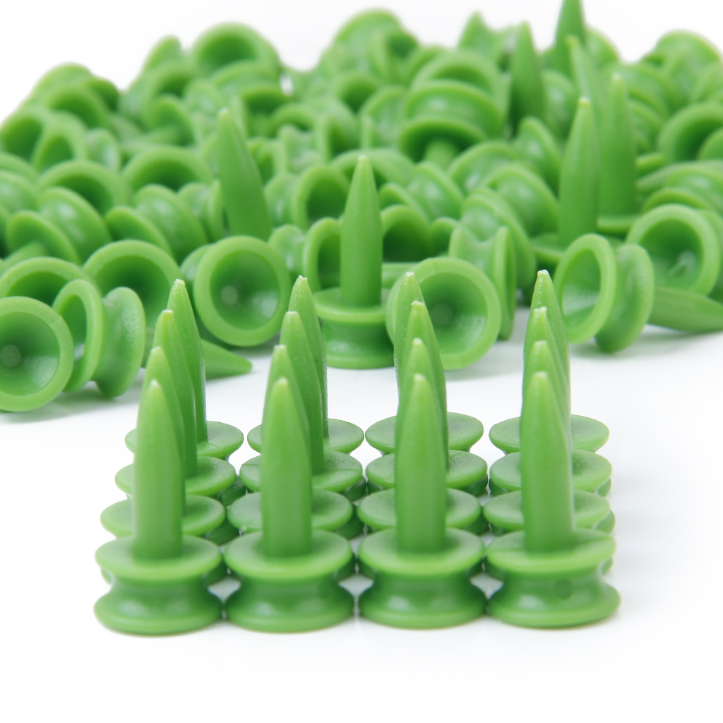 Title 4, 100pcs 23mm Professional Small Green Plastic Go...