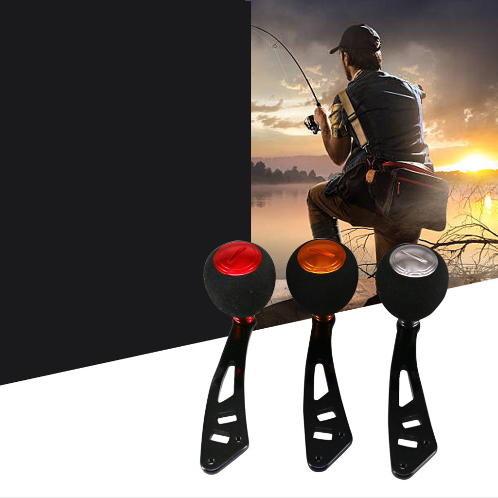 Fishing Reel Handle EVA Knob Drum / Baitcasting Reel Handle with Fittings Parts
