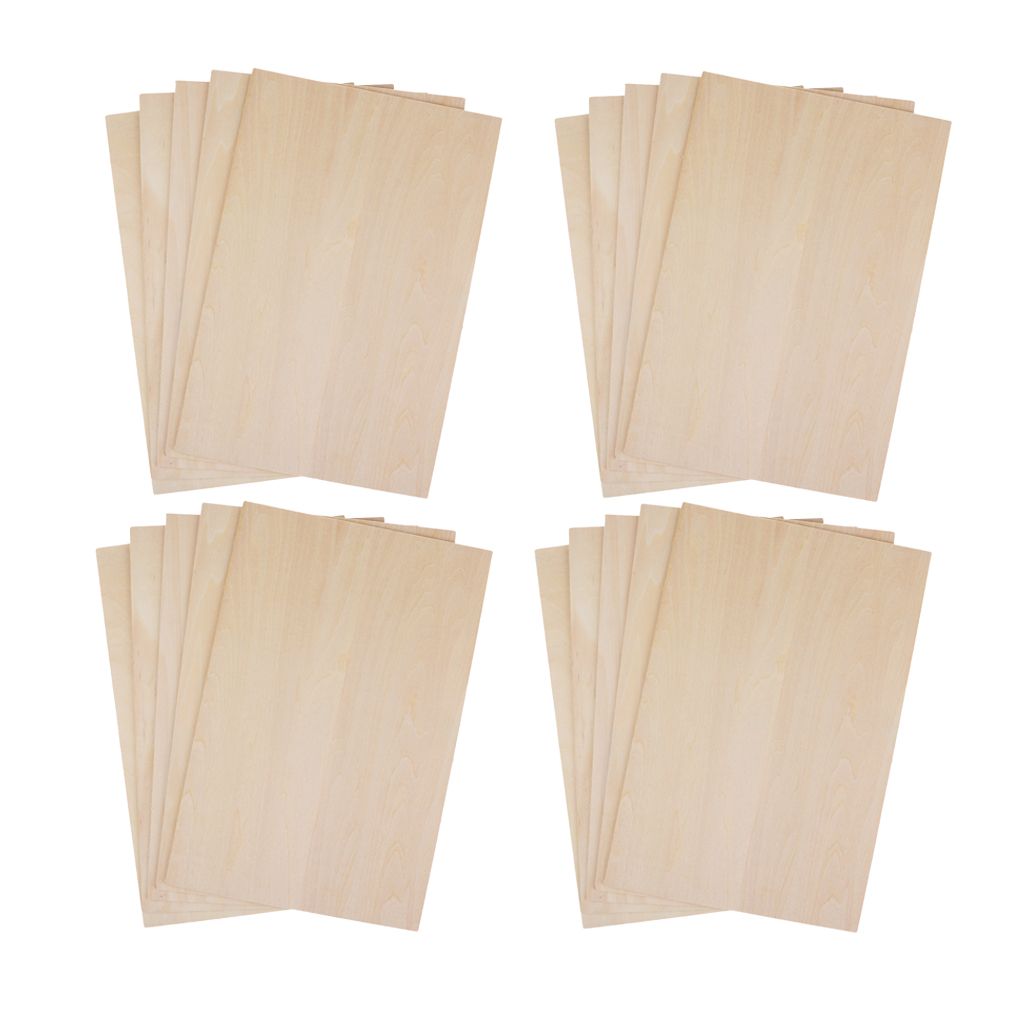 10/20x Wooden Plates Model Basswood Sheets Board RC Airplane Model Making