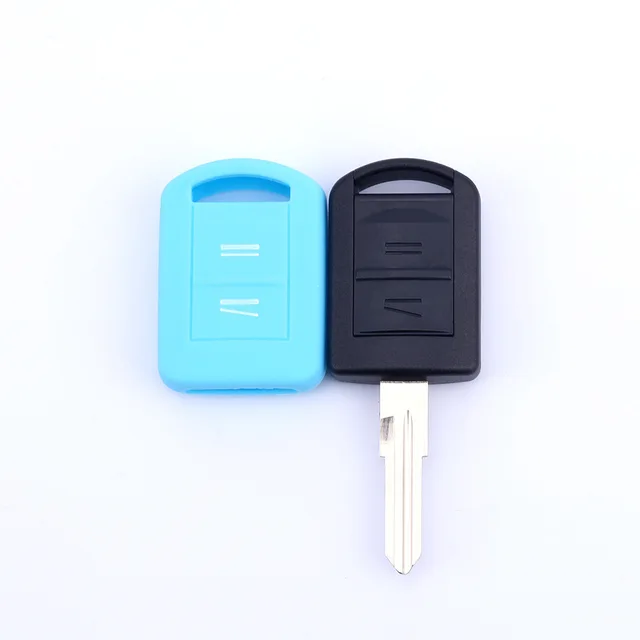 2 Buttons Silicone Car Key Cover Case Set Protection For Opel Vauxhall Corsa  C Agila Meriva A Combo Remote Key Fob Accessories - AliExpress