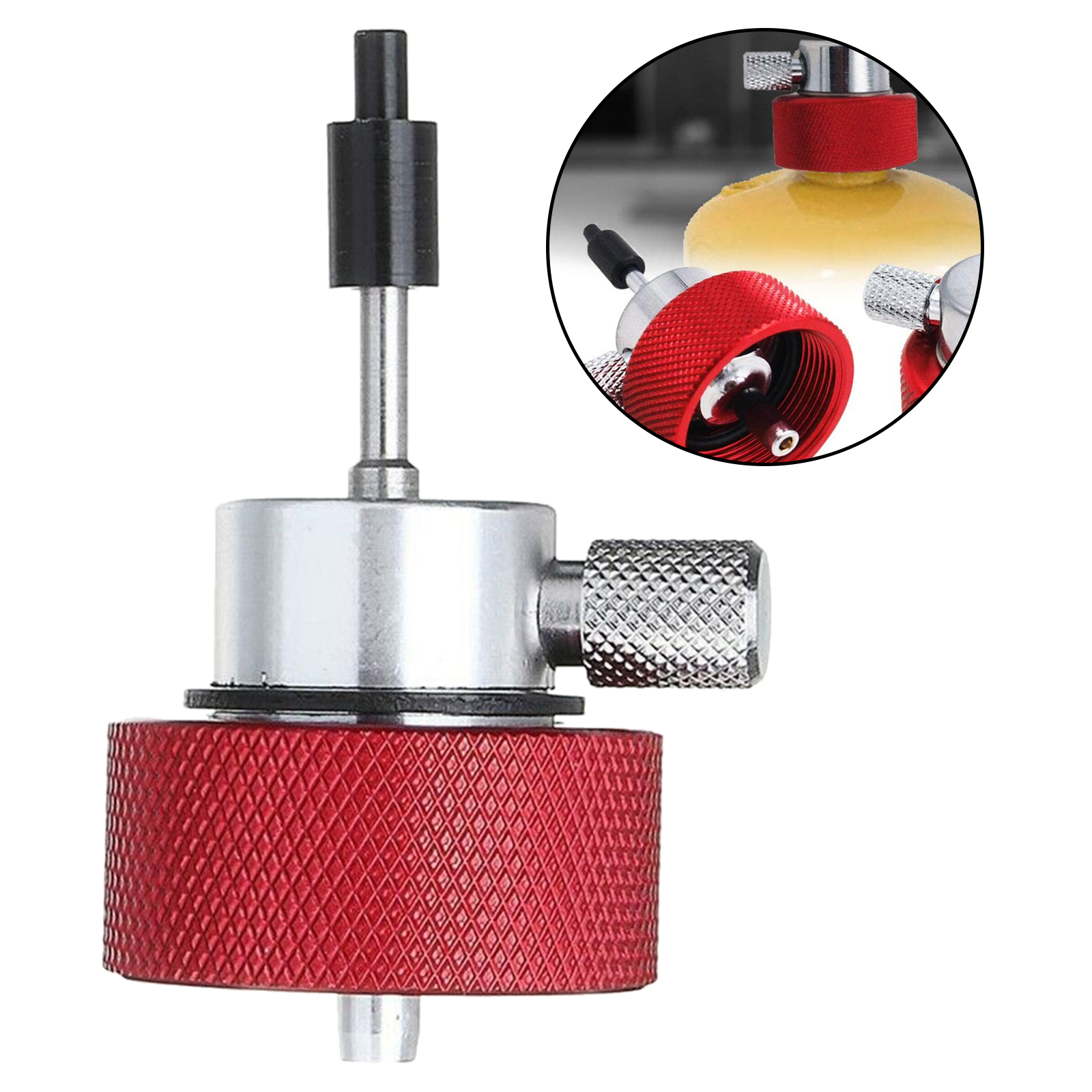 Propane refill adapter butane canister Outdoor camping stove accessories