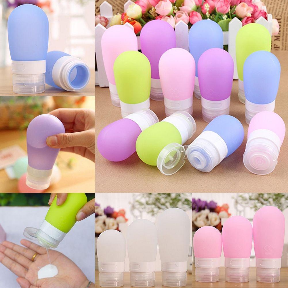 Best of Hot Portable Silicone Travel Bottle Packing Press Lotion Shampoo Cosmetic Empty Mini Container Refillable Bottles & Accessories Reviews & Tips