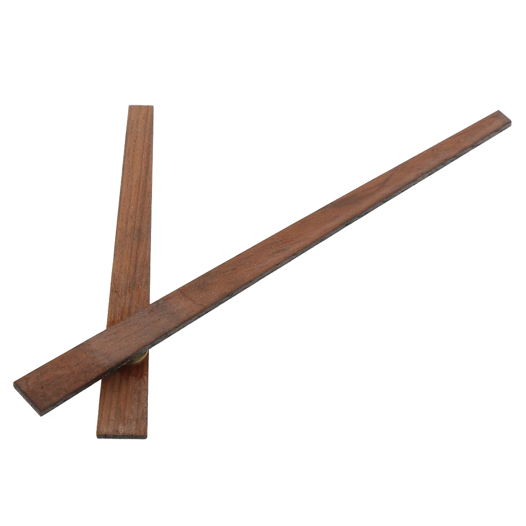 12inch Long Spade Clock Hands Wooden Pointer Fit for Solar Movement Shaft/ Precision Shaft/ Lisheng Shaft, Brazil Pear Wood