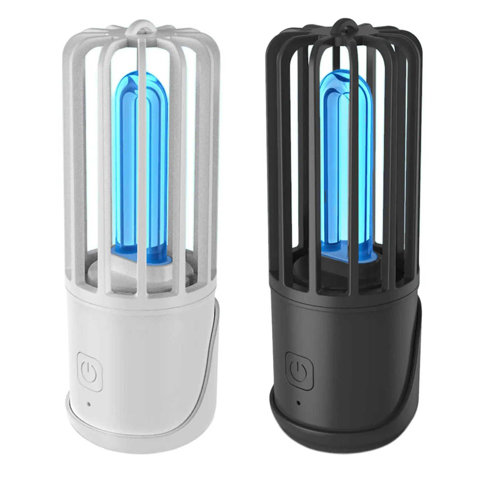 UVC UV Light Sanitizer lamp Ultraviolet Ozone Bacteria for Small Spaces Travel Office Bedroom Car Rechargeable