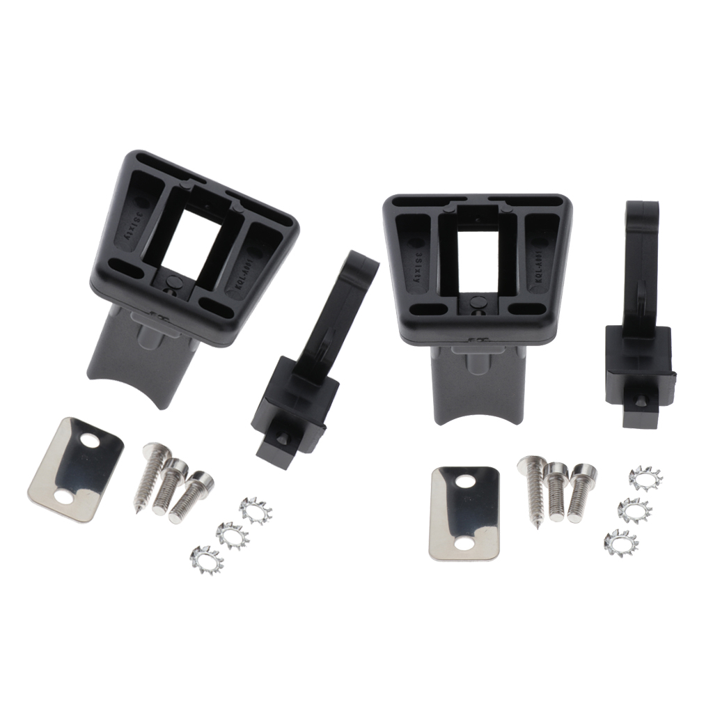 2x Folding Bike Front Carrier Block Bracket Adapter Cage Mount For  
