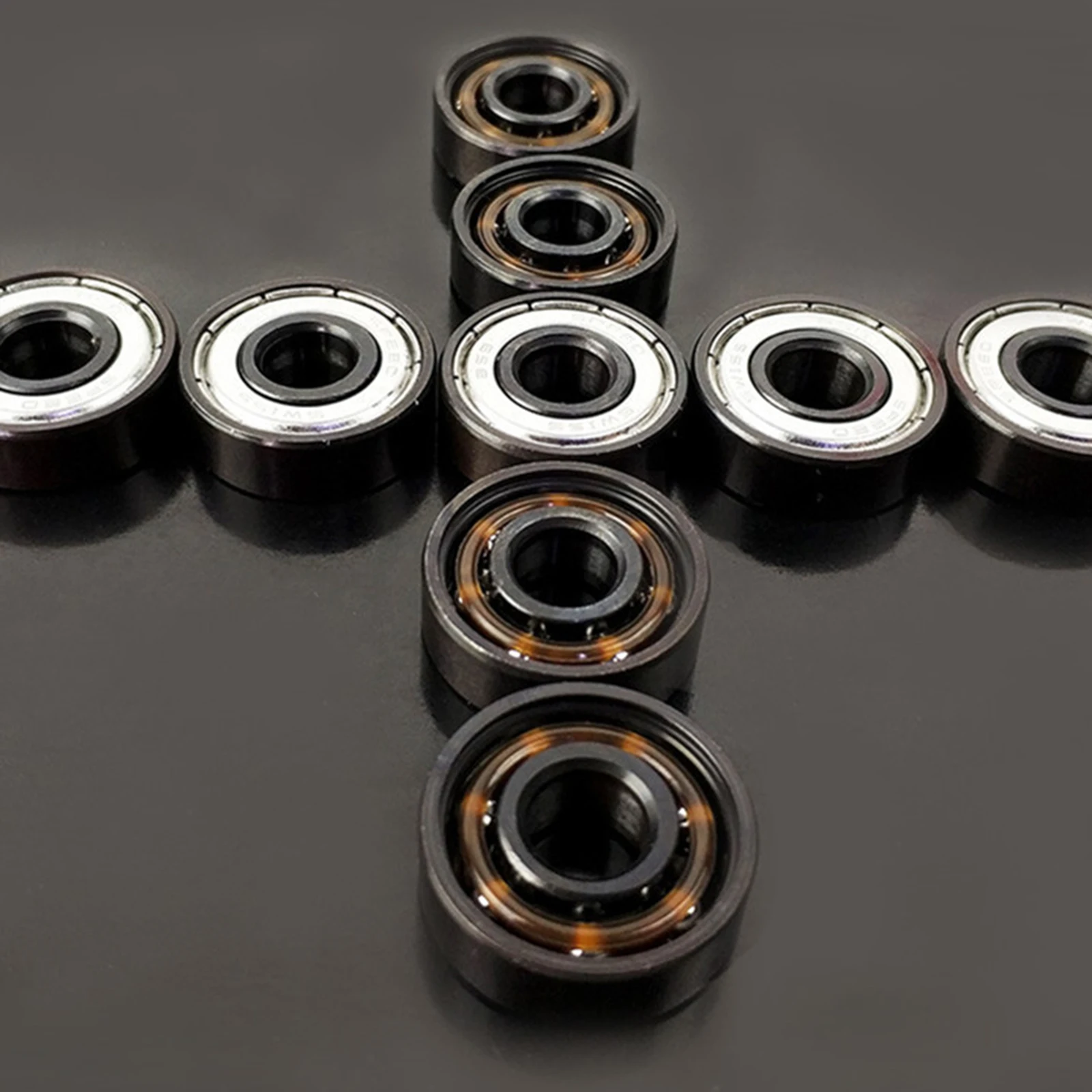 16x Pro 608 Skateboard Bearings Precision Longboard Skate Board Accessories