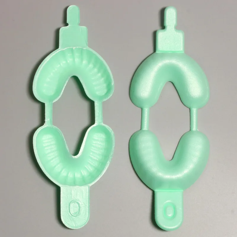 flúor espuma impressão bandejas odontologia instrumento dentista materiais s m l