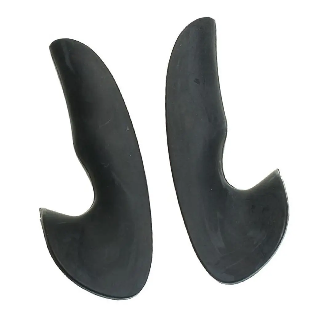 2 Pieces Steering Wheel Rubber Replacement Thumb Grips for  Clio99-06