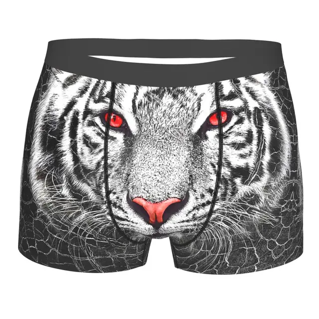 Colorful Tiger Underwear Abstract Animal Print 3D Pouch Hot Boxer Shorts  Design Boxer Brief Soft Male Panties Plus Size - AliExpress