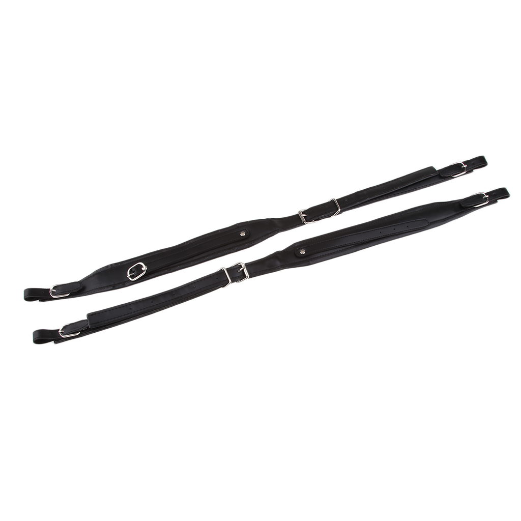 Adjustable Piano Accordion PU Leather Shoulder Straps for 80 96 120 Bass