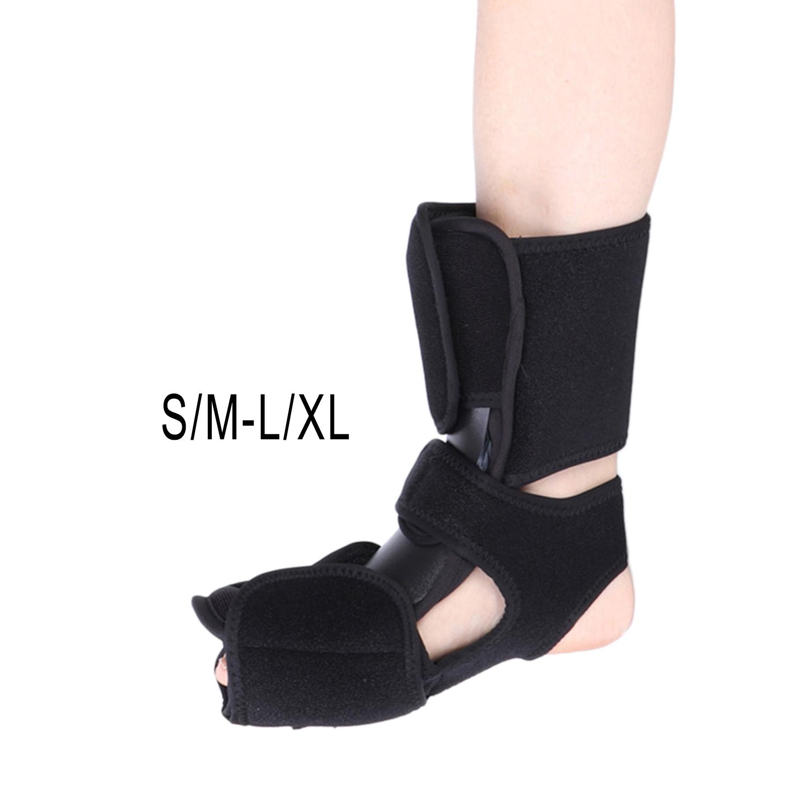 Plantar Fasciitis Night Splint Comfort Dorsal Straps Adjustable Foot Drop Brace for Arch Foot Left or Right Foot Women and Men