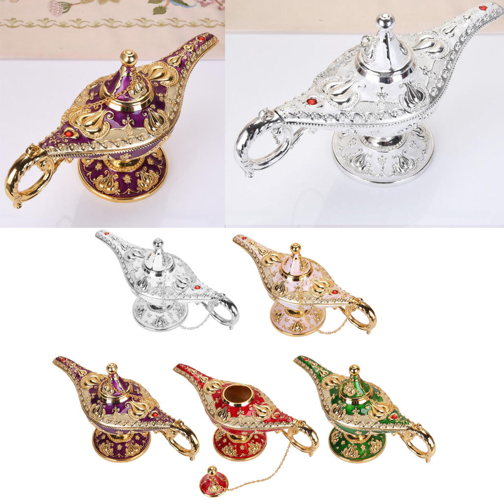   Genie Light Lamps Vintage Incense Burners For Halloween Props