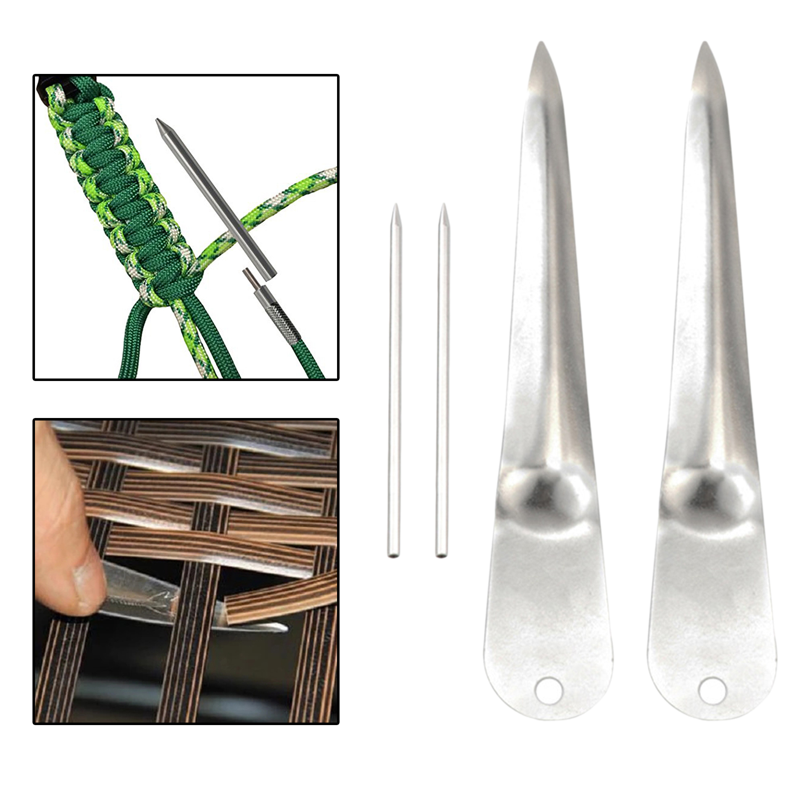 Weaving Tool Stainless Steel Handcraft Craft DIY Crochet Needle for Chair Basket Hardware Tools Furniture Auxiliary