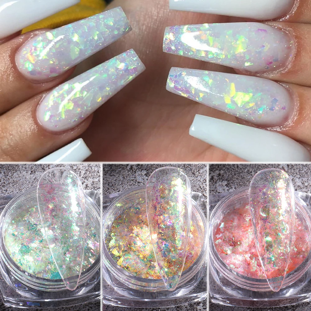 Opal Unghie Gemme 500pcs Nail Art Strass Cristallo Manicure UK 24h CONSEGNA GRATIS 