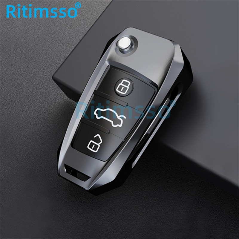 Custodia/cover per Chiave/telecomando in lega di zinco per Audi A1 A3 A4 A5 Q7 A6 C5 C6 accessori per lo Styling della borsa del supporto per auto 12 Custodia/cover per Chiave/telecomando in lega di zinco per Audi A1 A3 A4 A5 Q7 A6 C5 C6 accessori per lo Styling della borsa del supporto per auto - H1bce29015d0d48fabb252160cf17e894T