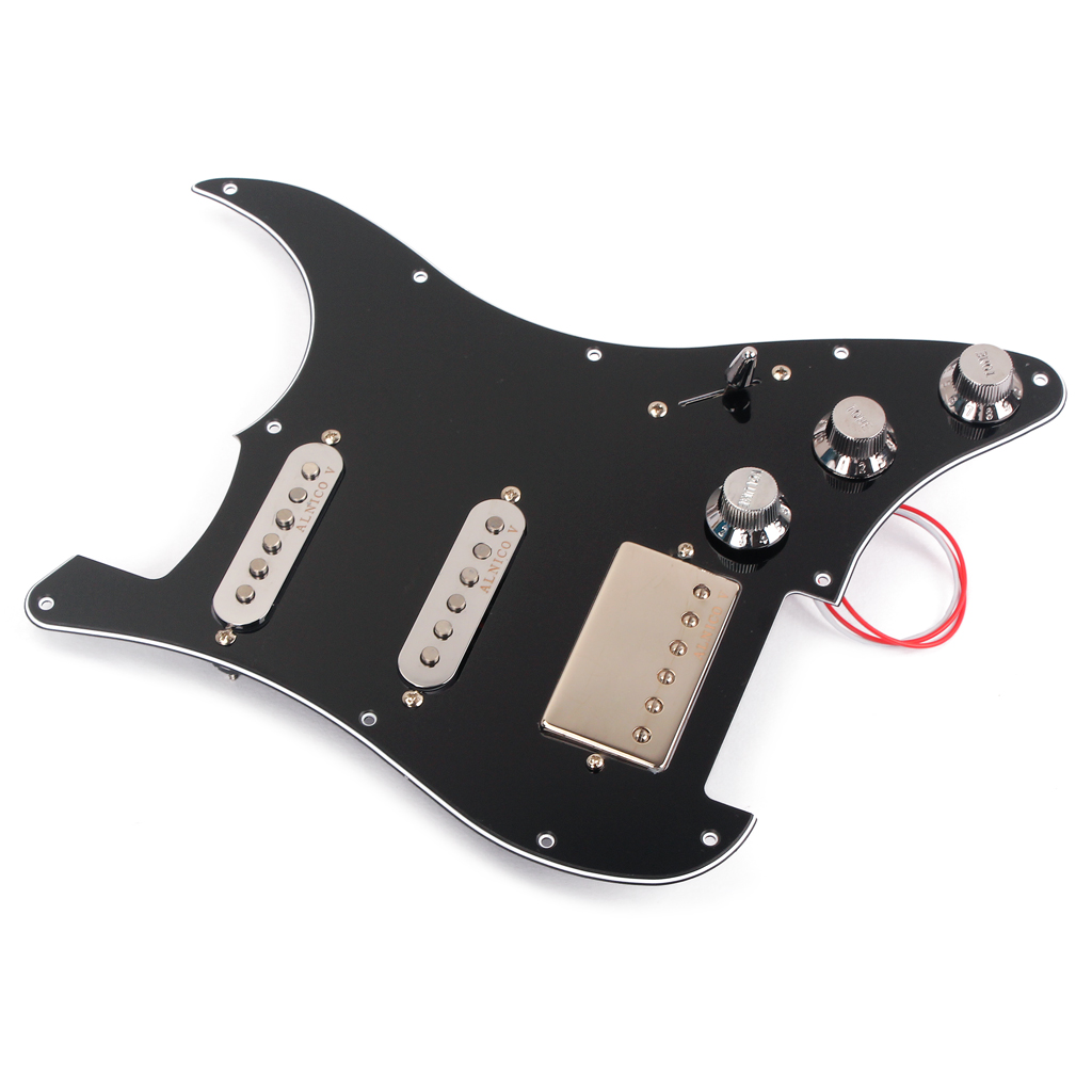 Pre-wired Pickguard SSH Alnico 5 Humbuckers for ST SG Electric Guitars